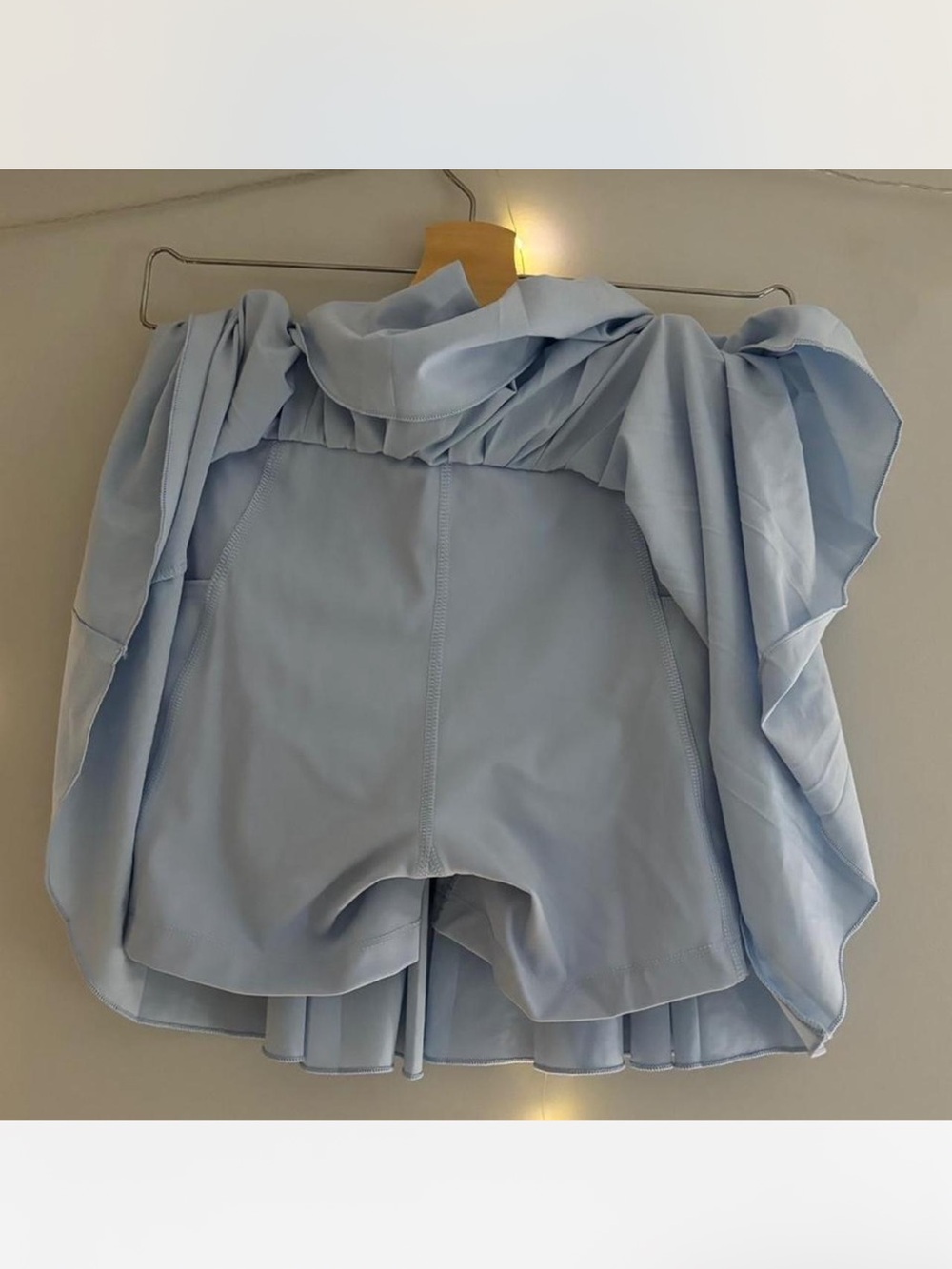 Baby Blue Pleated Skort from TnA - Picture 3 of 5